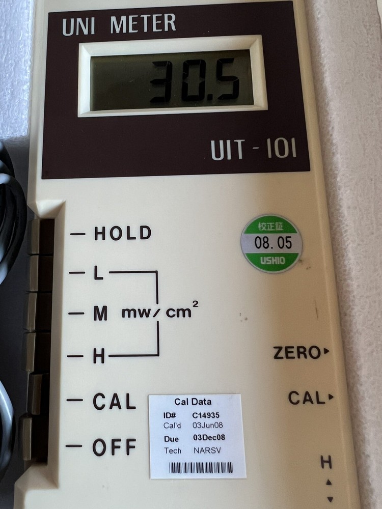 Ushio UIT-101, UV Power Meter