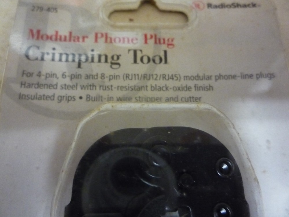 Telephone CABLE Crimping Tool NEW IN BOX