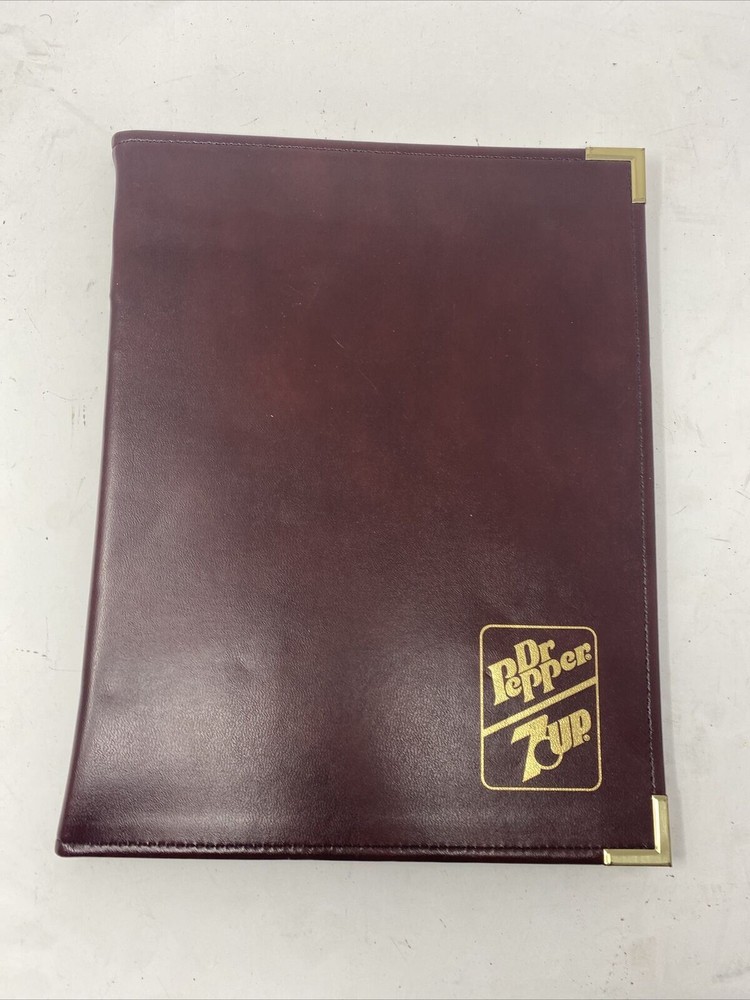 Dr Pepper and 7UP Notepad