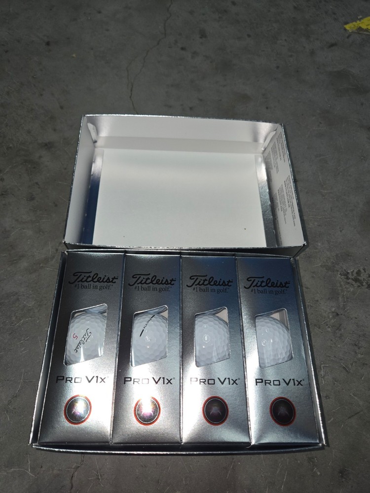Titleist Pro V1x Golf Balls (High numbers)