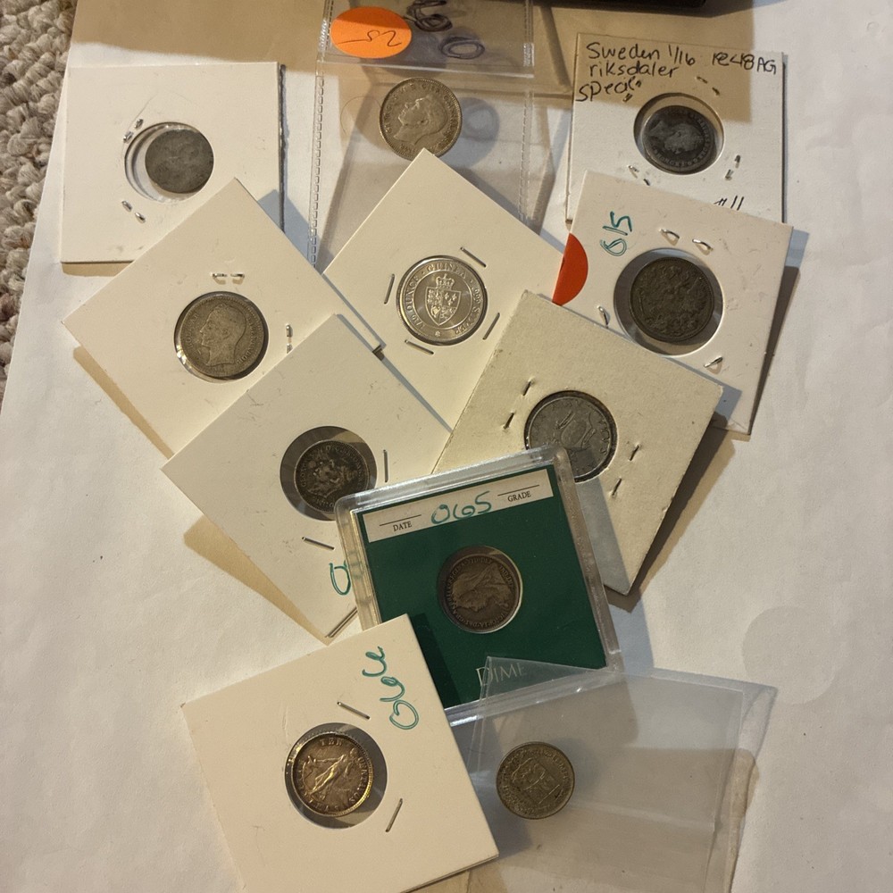 12 Foreign Silver Coin Collection-c4