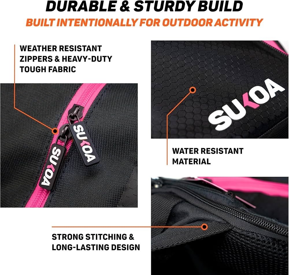 Pink Sukoa Soccer Bag