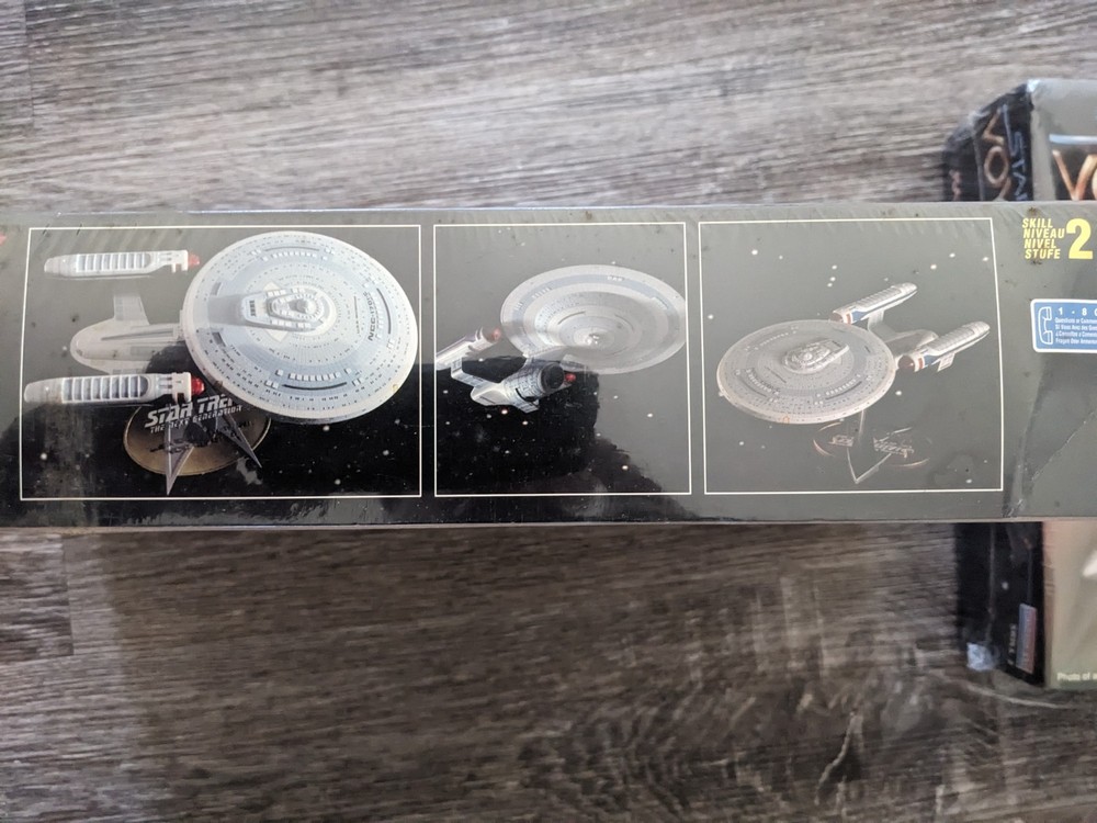 amt star tek space ship model lot