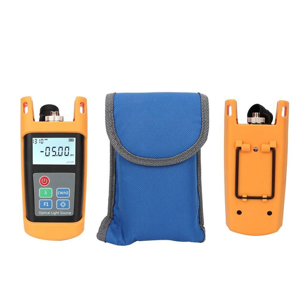 Handheld Optical Power Meter Tester Dual Wavelength 1310&1550nm Light Source