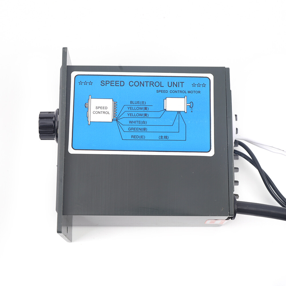 110V 120W AC Gear Motor Electric Motor Variable Reducer w/ Speed Controller