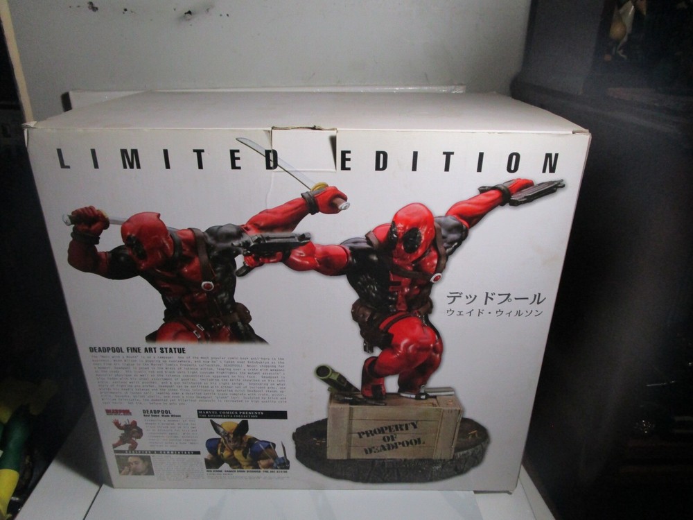 DEADPOOL STATUE /2000 KOTOBUKIYA MERCENARY X-MEN MARVEL COMICS