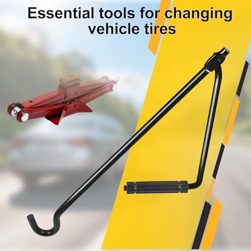 Scissor Jack Handle, 14.1 Inches Professional Jack Handle Replacement Tool,