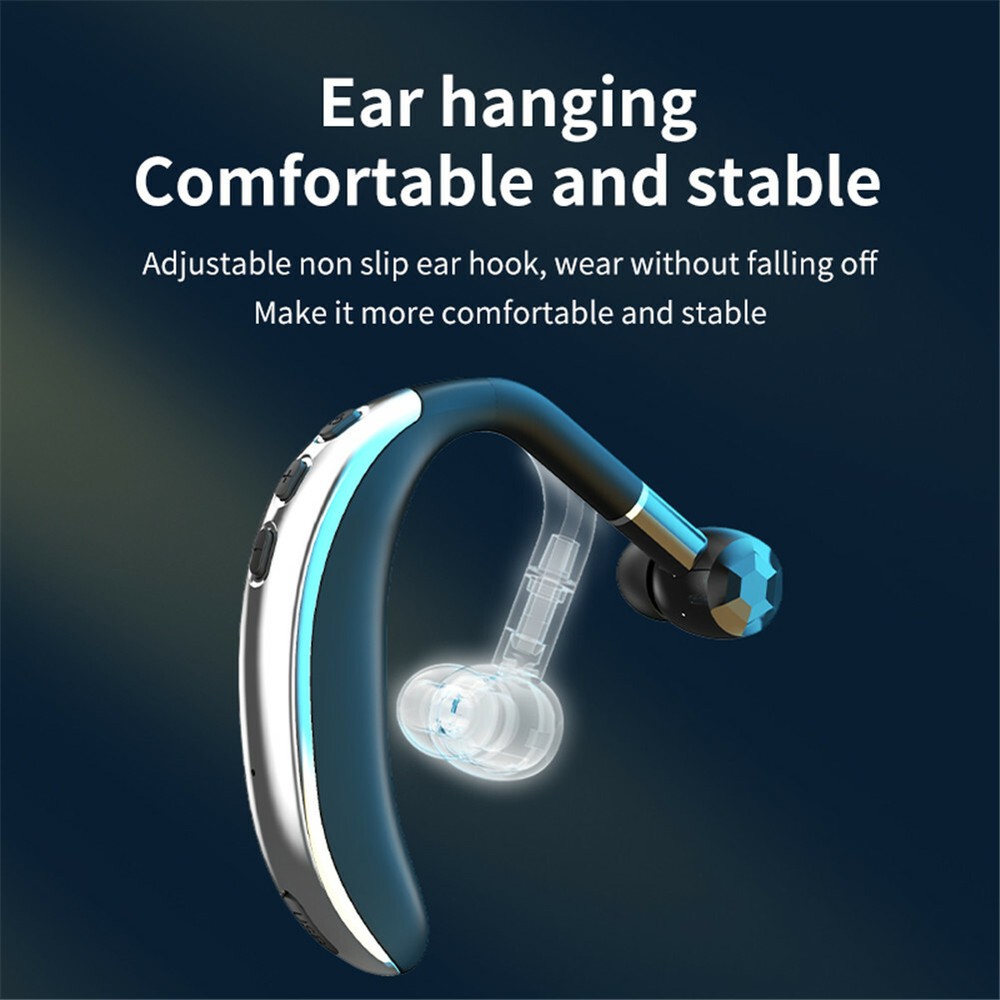 Wireless Bluetooth Earphone Ear Hook Handsfree Headset For iOS Android Phones