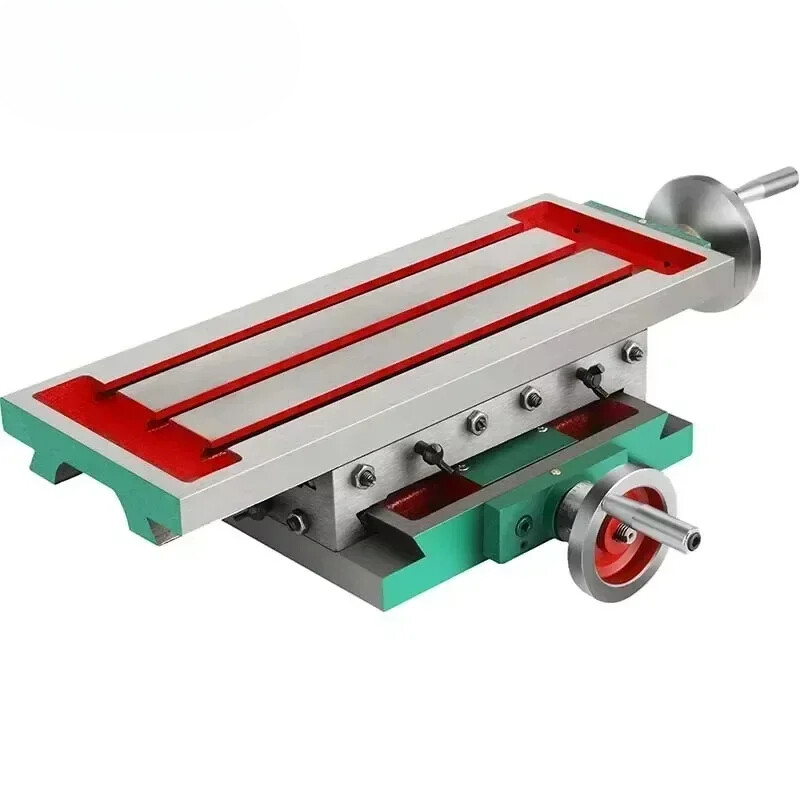 Compound Multifunction Milling Machine Work Table 2 Axis Cross Slide Bench Drill