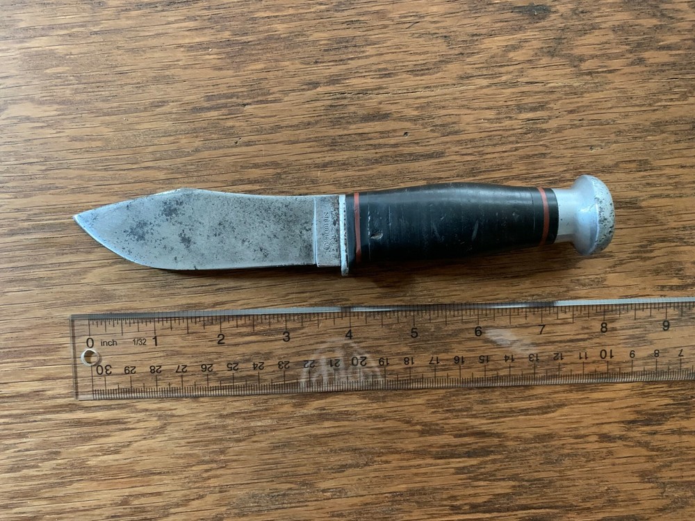 Rare Vintage Cattaraugus Fixed Blade Knife