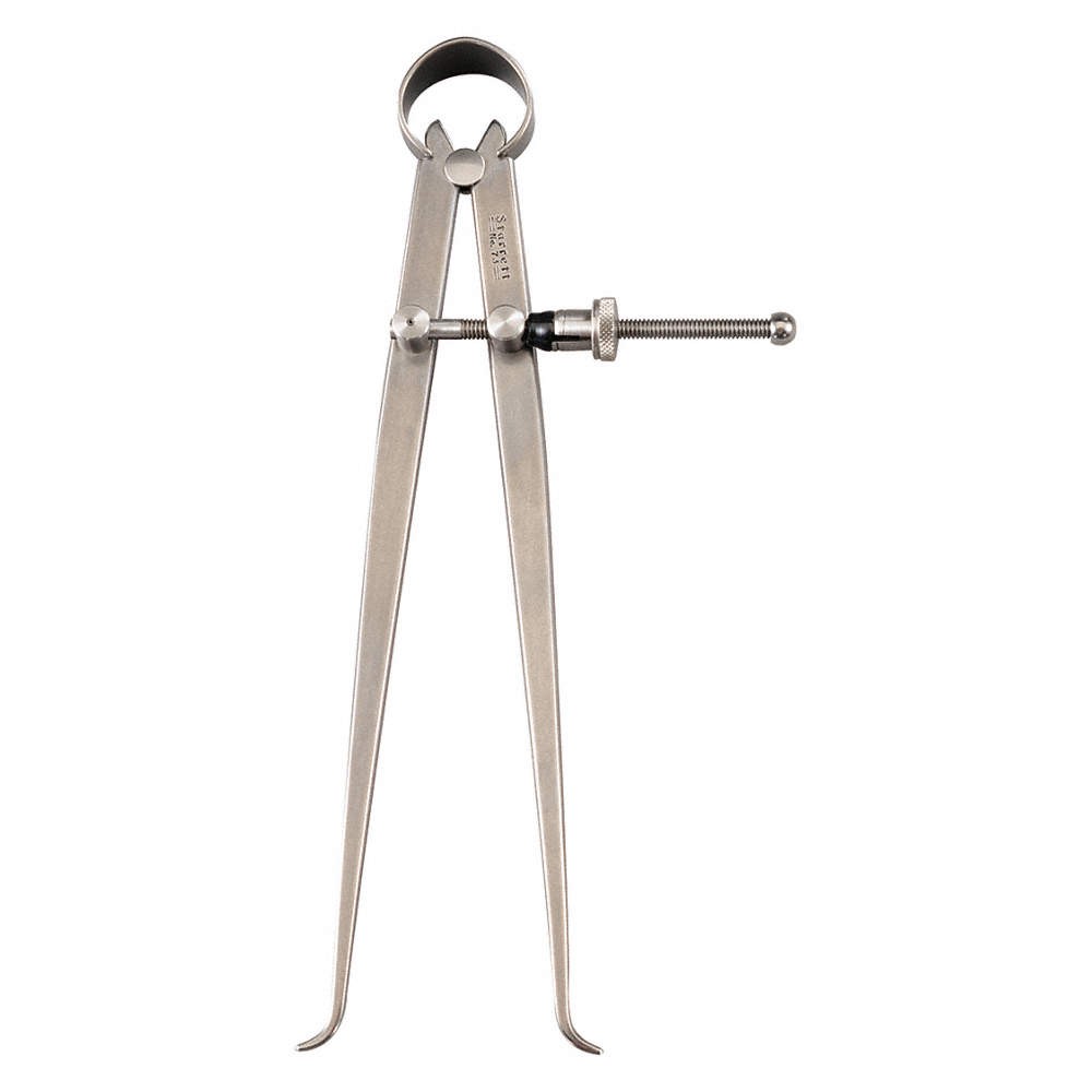 STARRETT 73B-8 Inside Spring Caliper,8 In,Spring 2ZUZ5