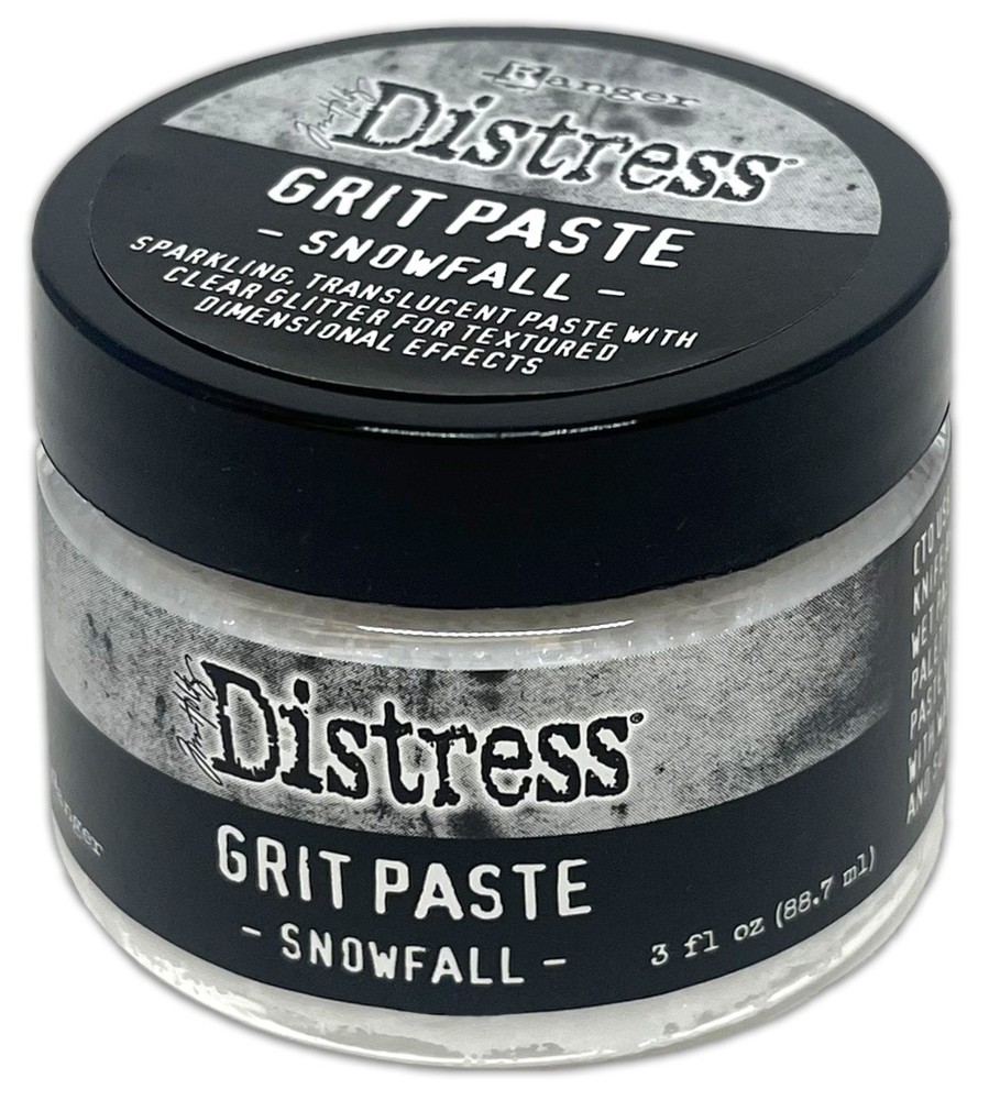 Tim Holtz Distress Grit Paste 3oz-Snowfall - 2 Pack