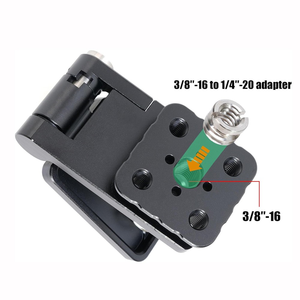 Foldable L-Shaped Quick Release Plate Vertical Horizontal Switch Camera Bracket