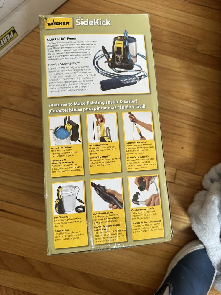 Wagner Smart Sidekick Multi-Room Powered Roller for Continuous Painting NEW