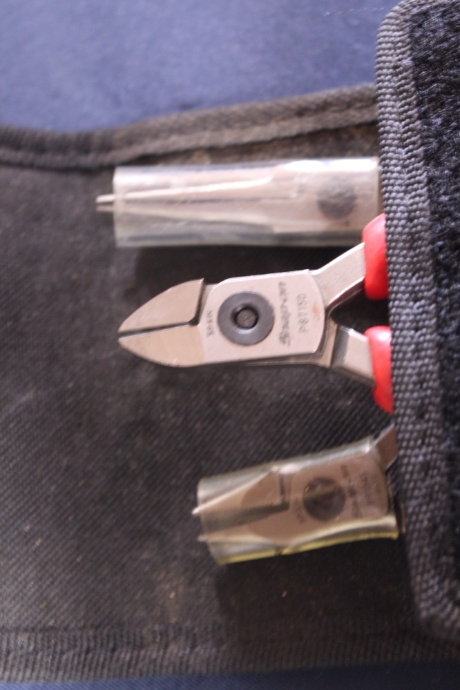 snap-on plier/wire stripper set 3 pc