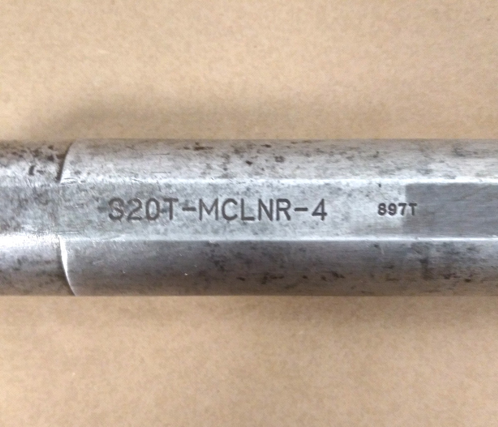 INDEXABLE BORING BAR S20T-MCLNR4 MISSING CLAP & SCREWS - SCRAPES