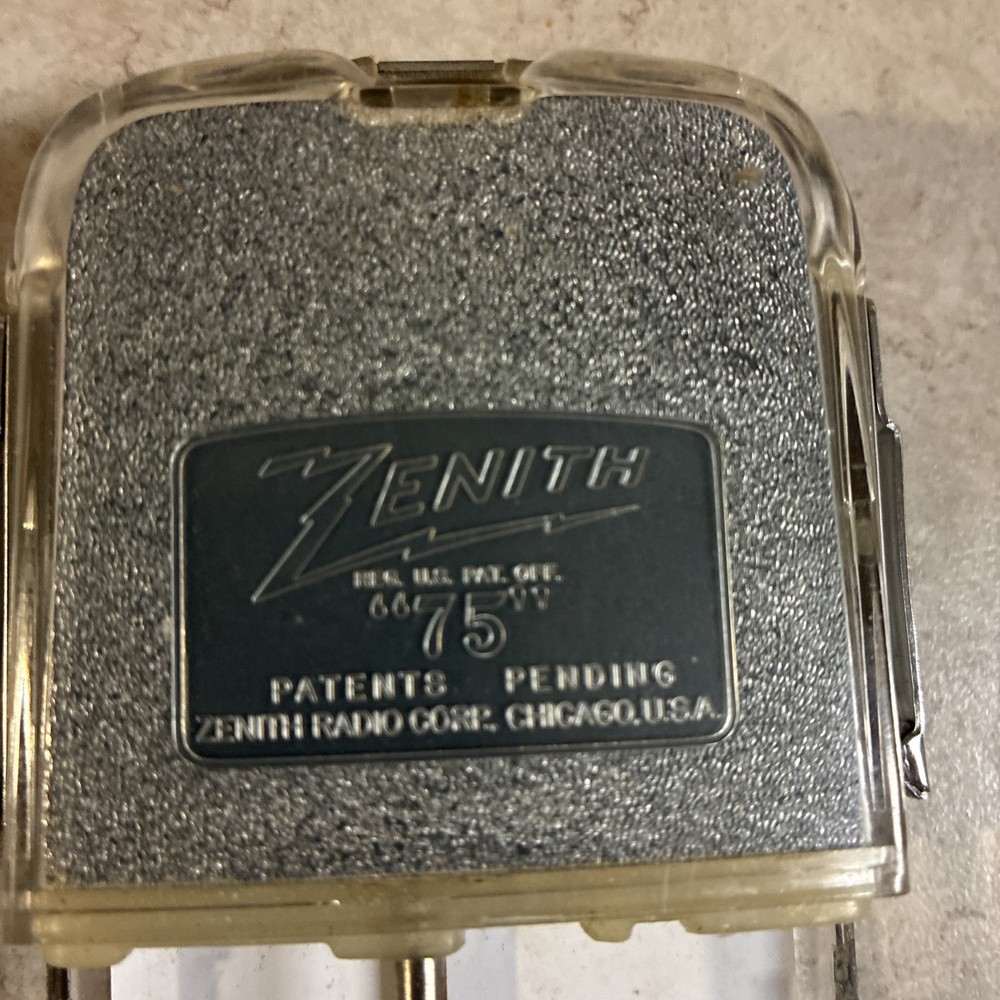 Vintage Zenith Hearing Aid Case - Untested