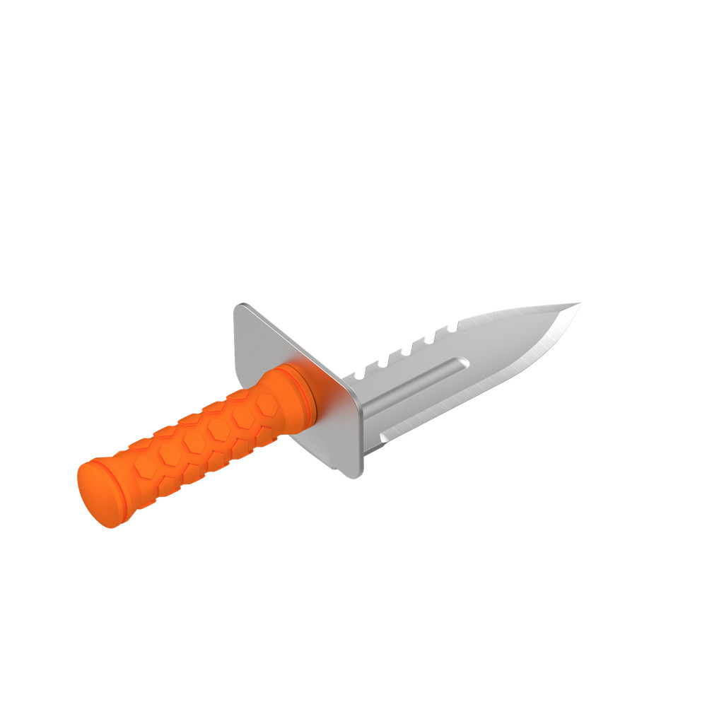 Quest Diamond Digger Tool Left Side Serrated Blade with Free Sheath