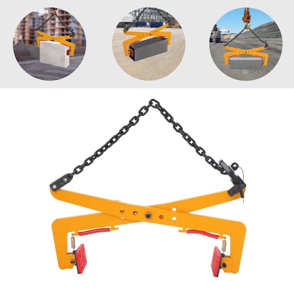 1102 lbs Lifting Clamp Heavy Duty for Granite Slab Adjustable