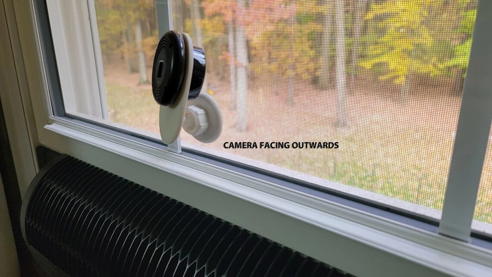 Yi Home Camera 1080p Adjustable Window Mount 3D Printed