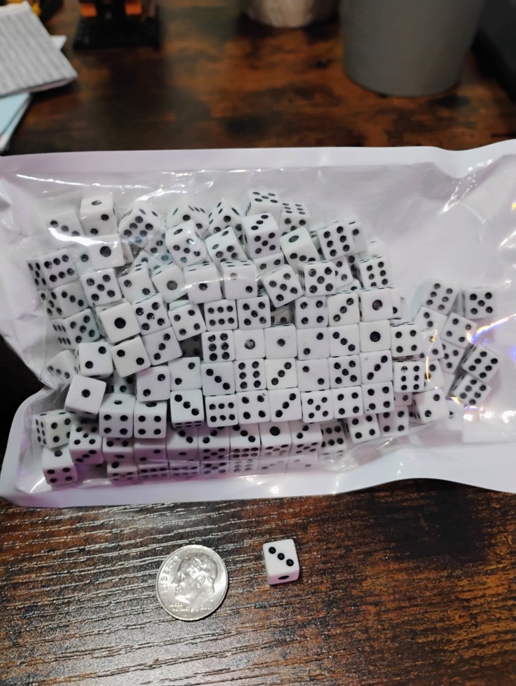 Miniature Dice 200 Count