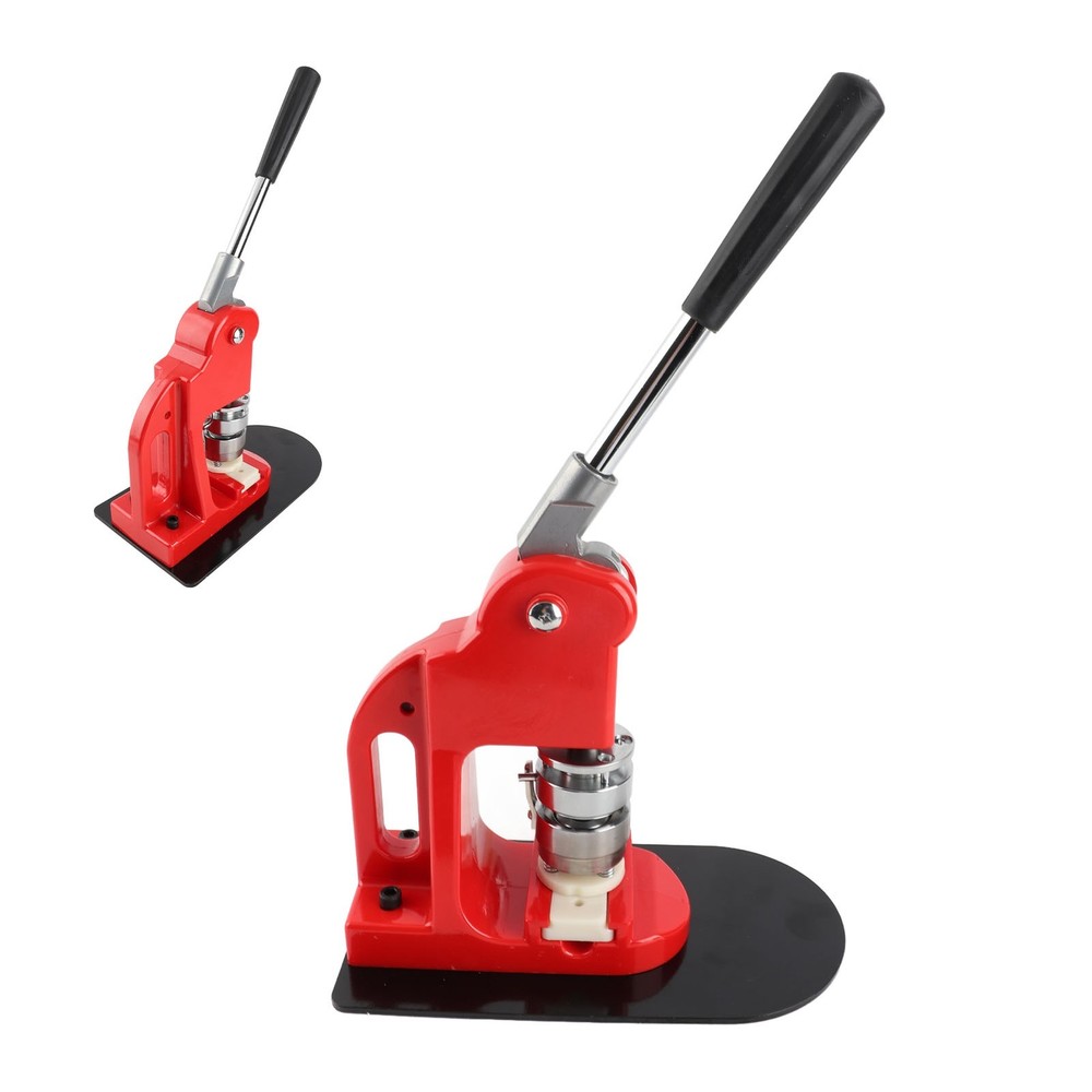 Button Maker Machine Pin Maker Button Press Machine With 100PCS Button Parts New