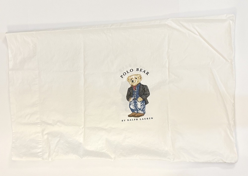 Ralph Lauren polo Bear Pillow Case