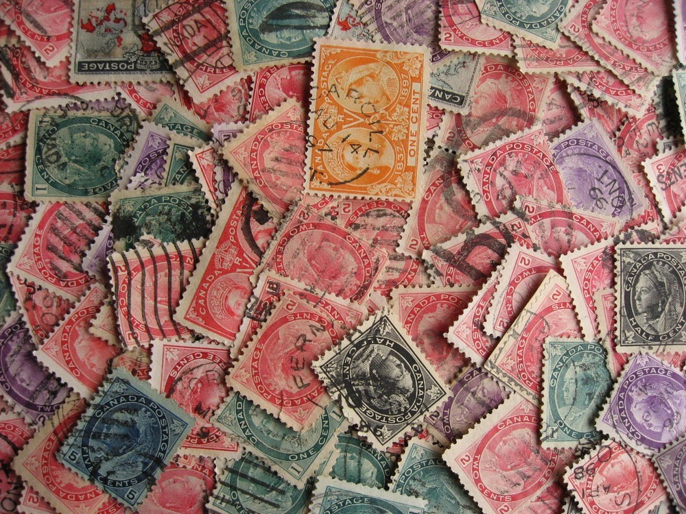 Canada QV era mixture 100 mostly if not all U heavy duplication, mixed condition
