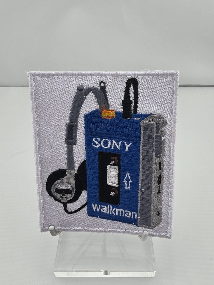 Sony Walkman TPS-L2 Hook & Loop Embroidered Patch