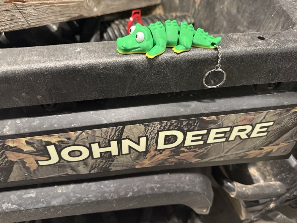 25 🐊 John Deere Gator Keychain *Bulk Purchase !*