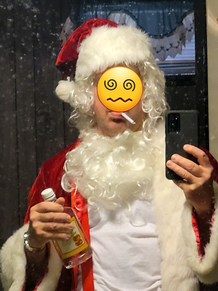 Billy Bob Thornton Bad Santa costume prop replica
