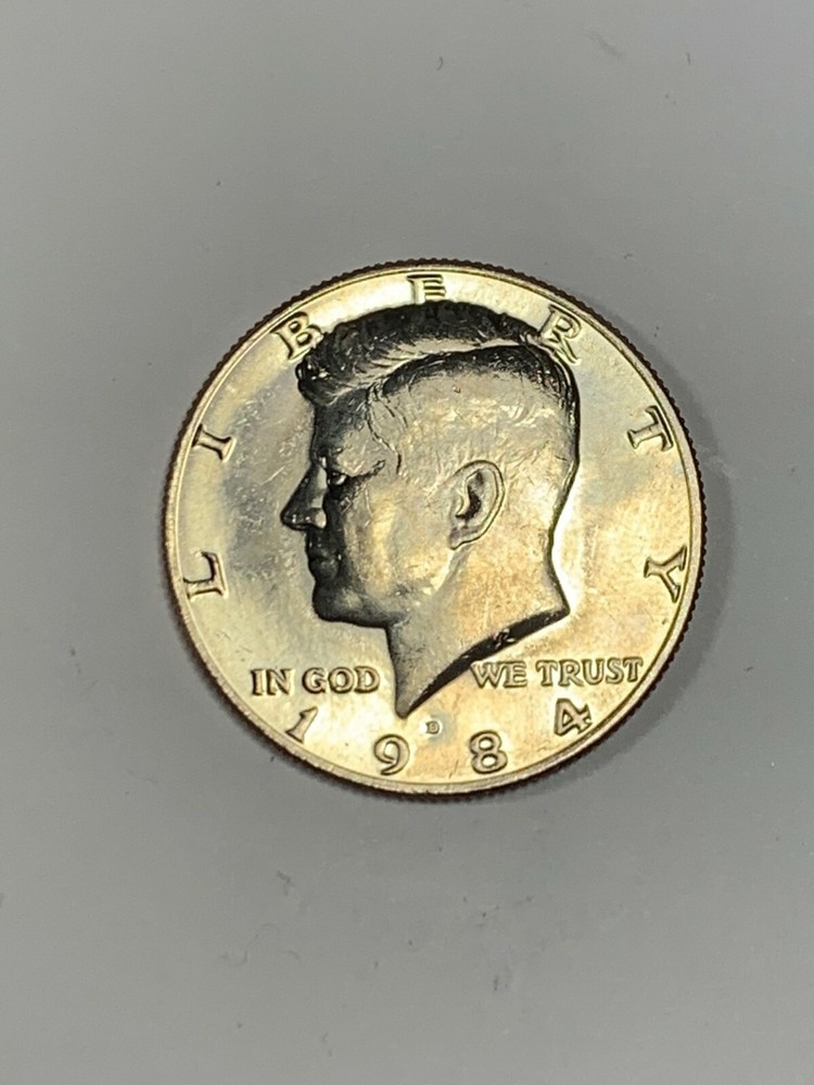 1984-D Clad Kennedy Half Dollar