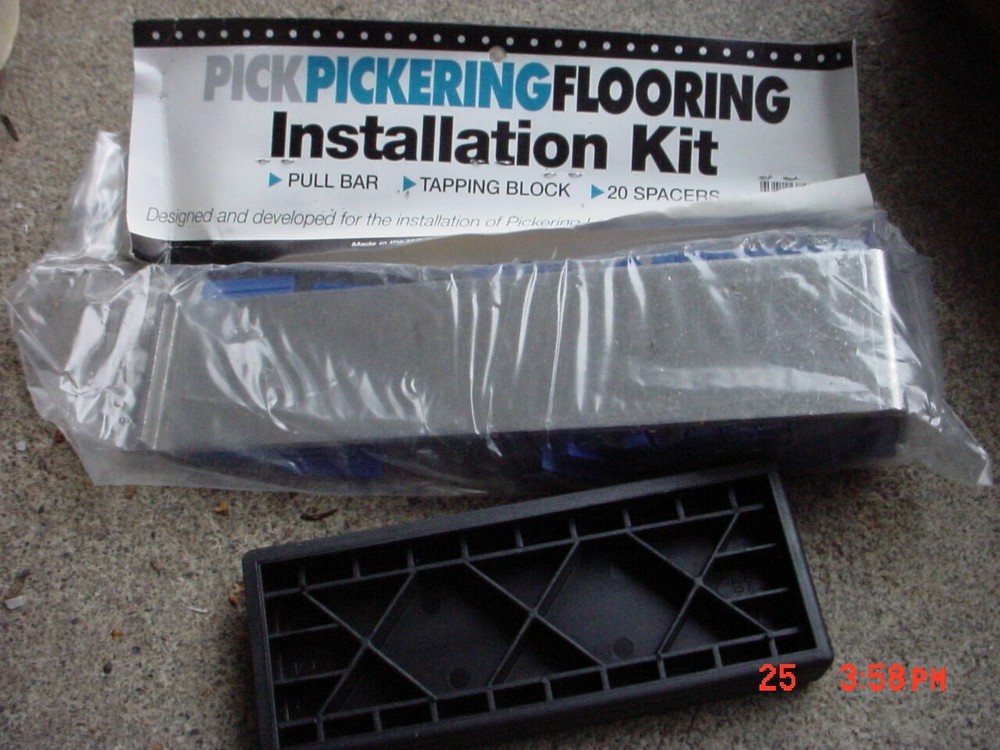 Pickering Flooring Installation Kit with Tapping Block Pull Bar 20 Spacers