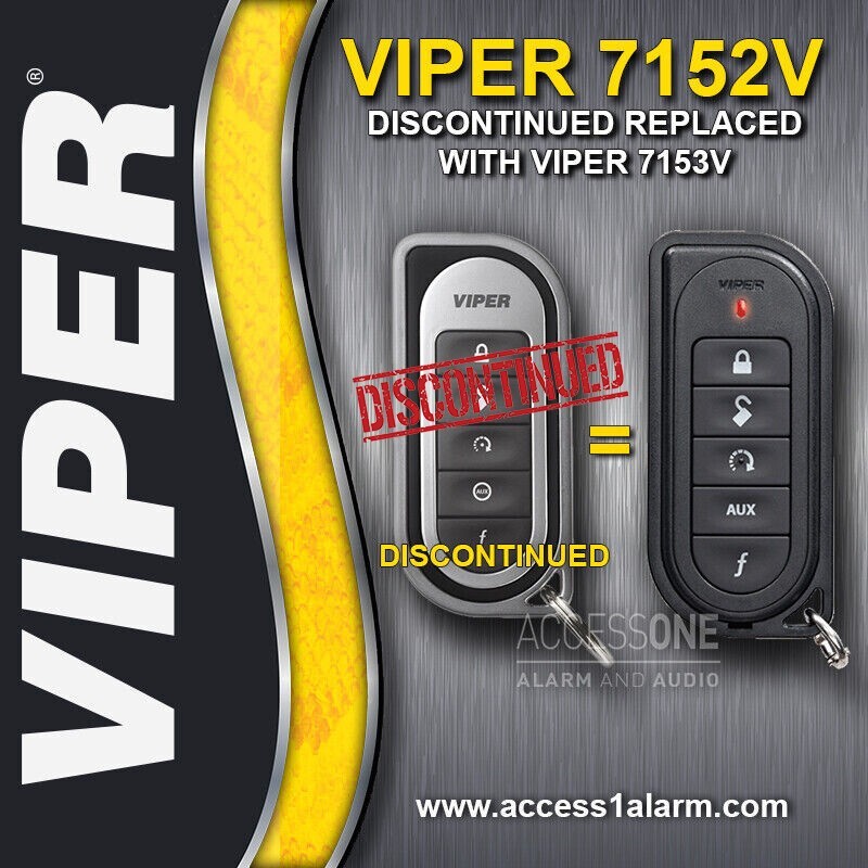Viper 7152V Updated To The 7153V 1-Way 5-Button Remote Control EZSDEI7152