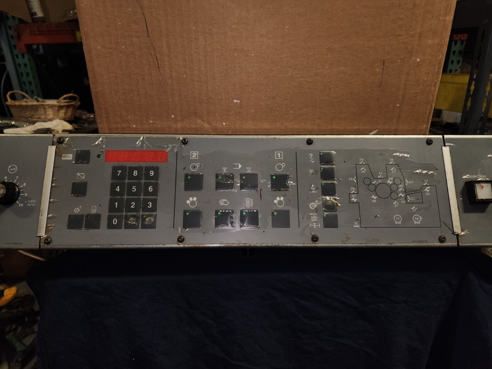 Control Panel From Hamada H234 Press