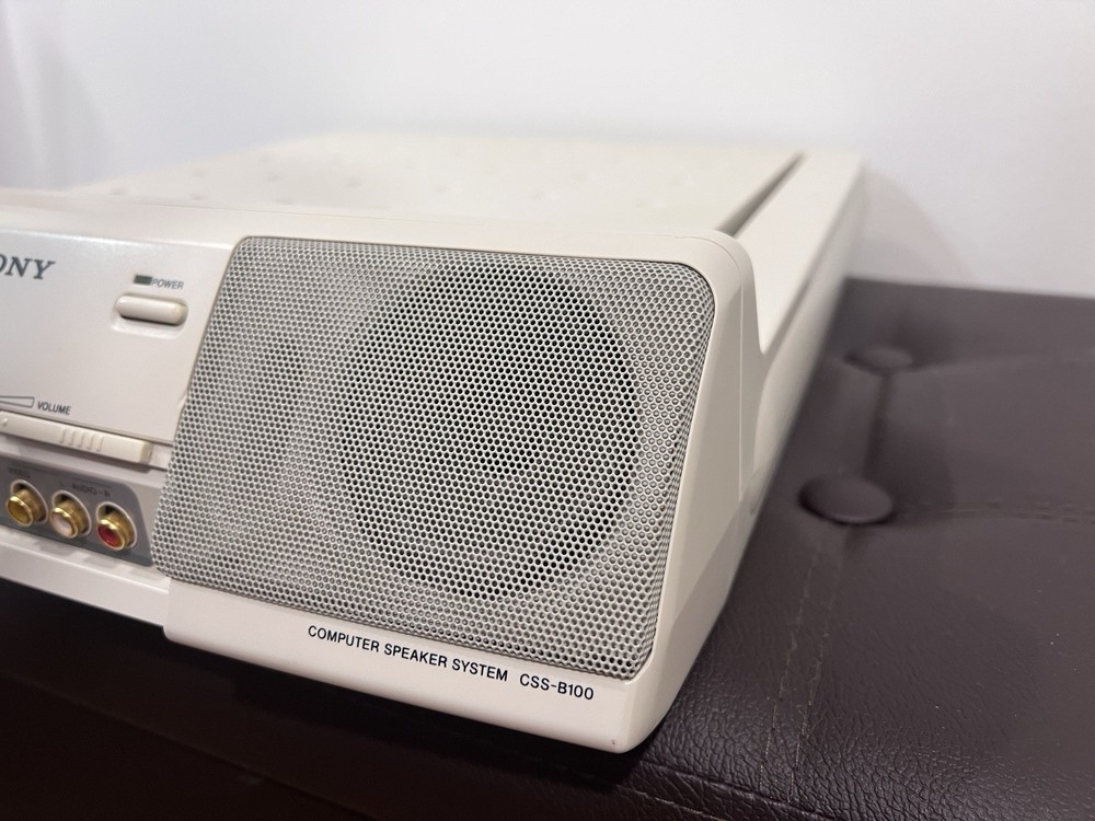 Vintage Sony CSS-B100 Computer Speaker System