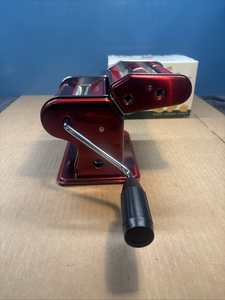 Fantes RED Manual Pasta Machine #12002 9 Thickness Settings