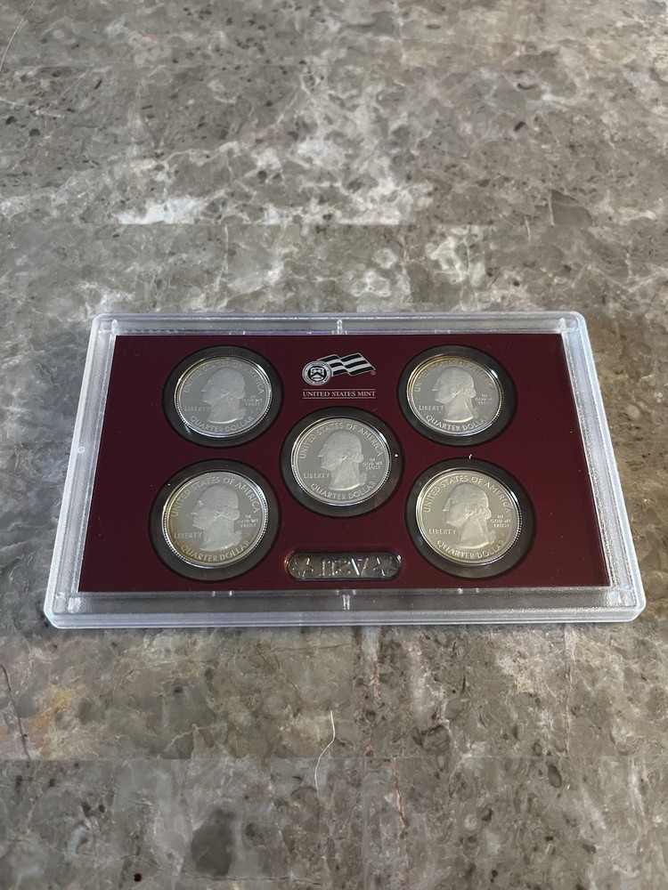 U.S. Mint 2010 Silver Proof Set San Francisco 25C w/ COA Uncirculated