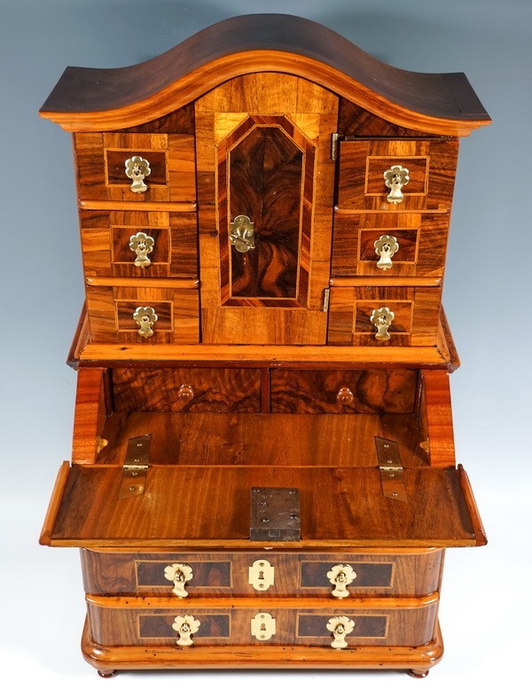 Baroque Model Tabernacle Secretary Fine Marketer Tabernacle Chest Ca. 1760