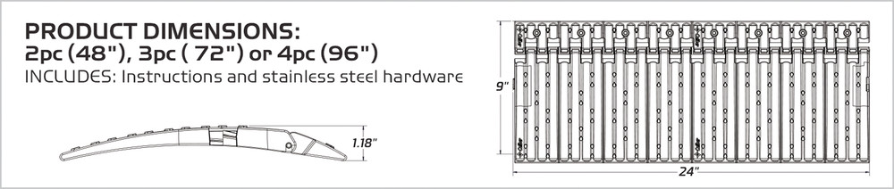 Caliber - 13390 - Edge Glide 2.0 - 48"