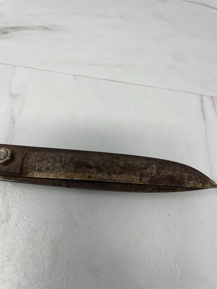 Vintage 10" Scissors marked FE1 Rough Condition
