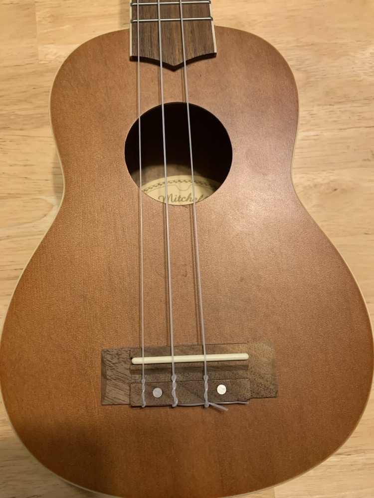 Mitchell Ukulele Model MU40NT Pre Owned String Broken Please see The Photos