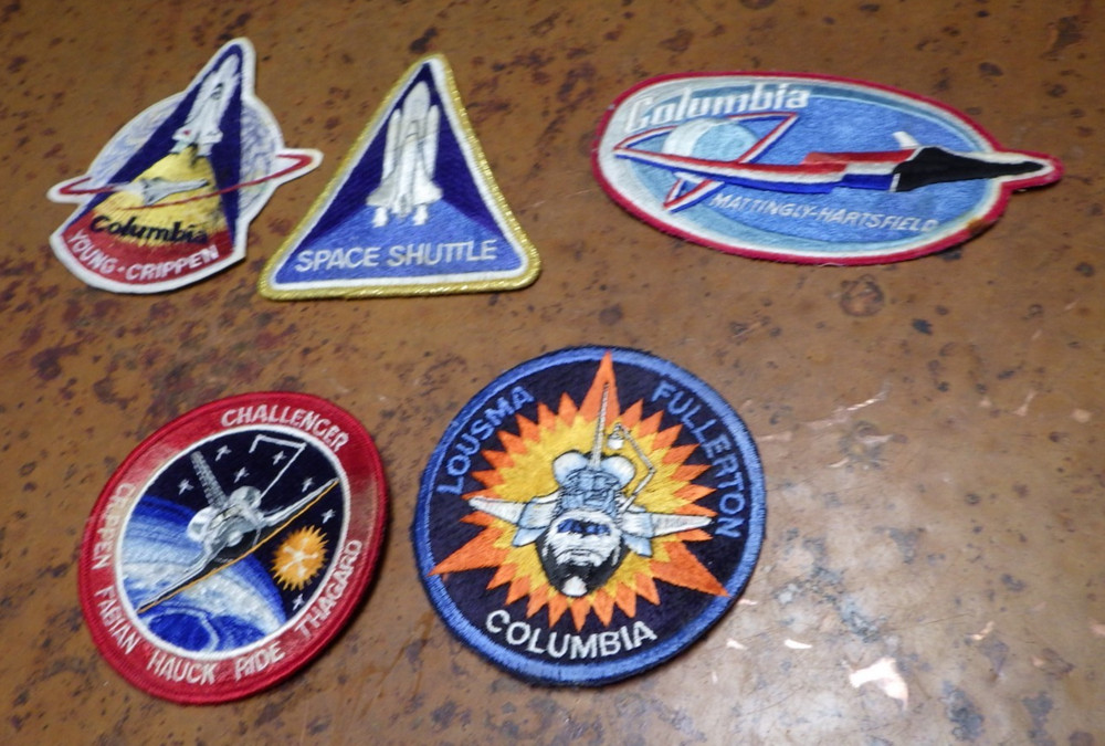 29 Vintage Mostly Space Shuttle Related Patches C2