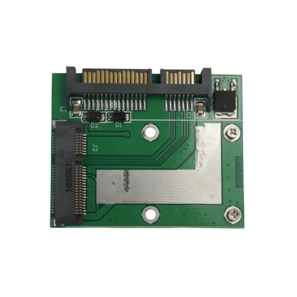 MSATA SSD to SATA Adapter Converter Module Board Support SATA Mini PCIE SSD