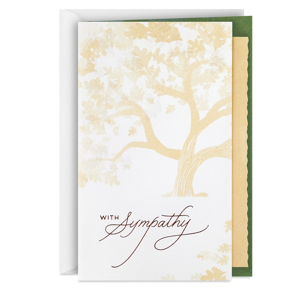 Hallmark Sympathy Card, Tree (Every Prayer for Peace)