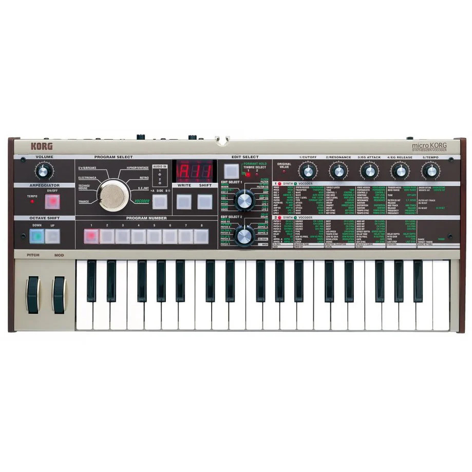 Korg microKORG Synthesizer / Vocoder CABLE KIT