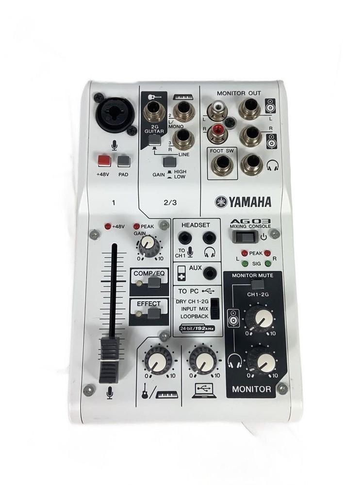 YAMAHA AG03 MIXER Used