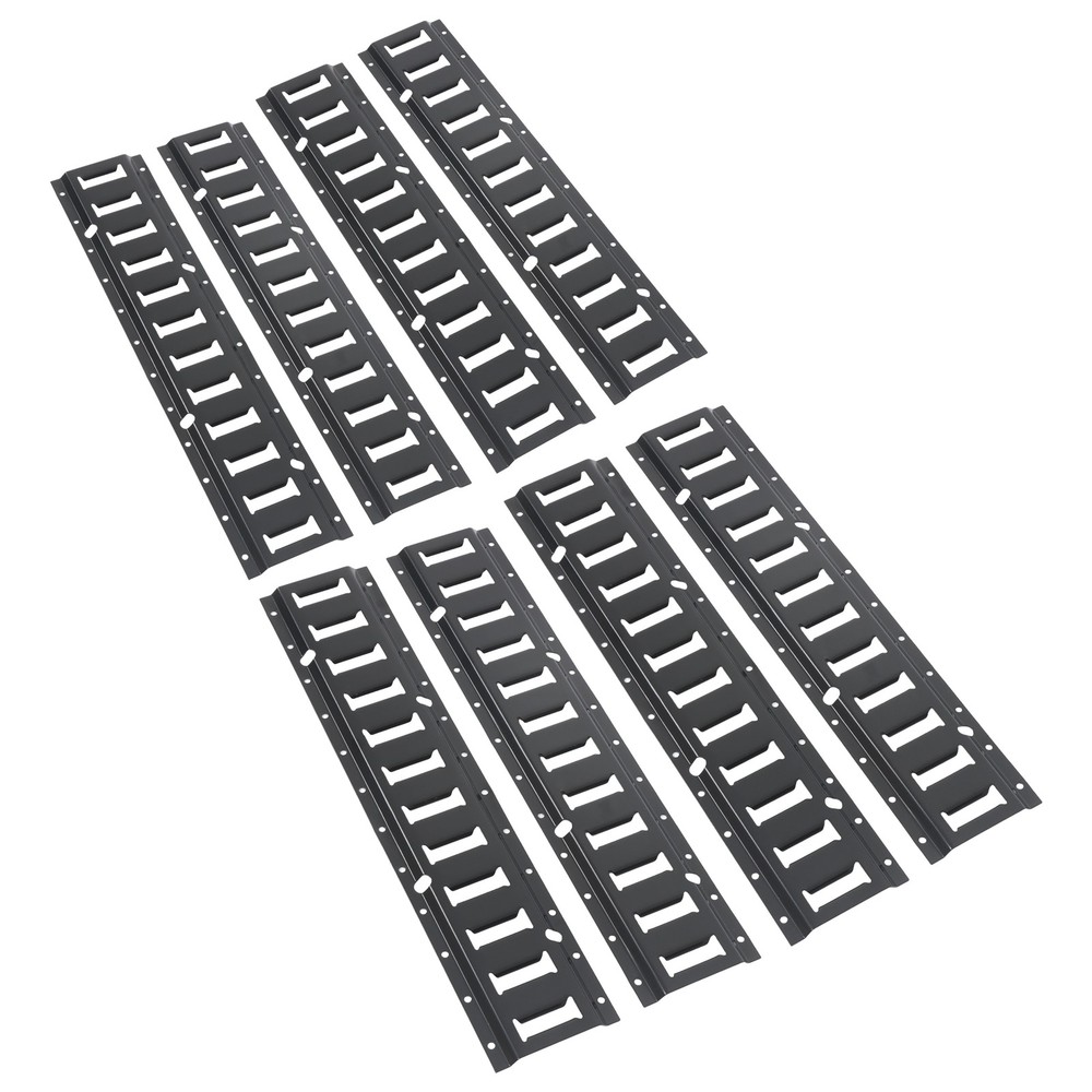 LABLT 2' E Track Tie Down Rail System Heavy Loads Secure Cargo For Vans Trucks