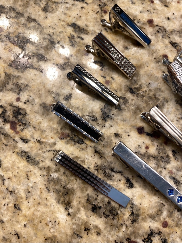 Tie Clips Set Multiple Pack