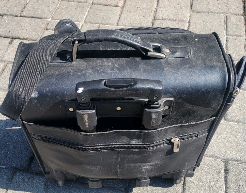 Rolling Projector Compter Laptop  Luggage Case